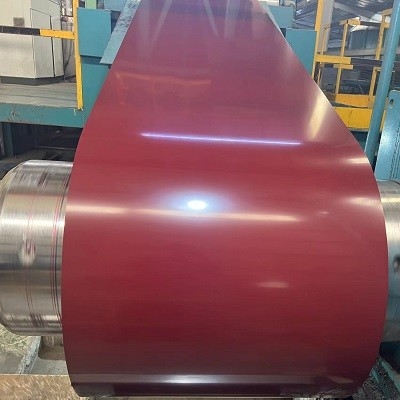 PPGI/PPGL 색깔은 건축 산업을 위한 강철 코일 0.12 - 1.0mm 간격을 입혔습니다