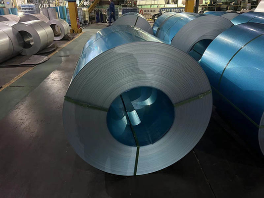 냉접속 된 Galvalume 스틸 코일 / 스트립 G550 BORON ADDED SGLCC 파란색 AFP