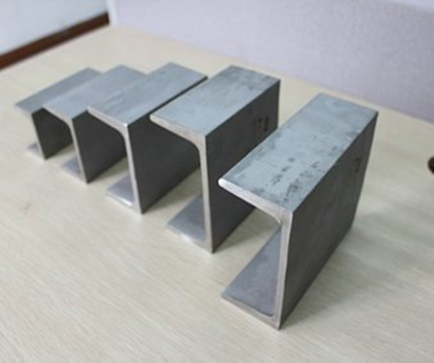 핫 디프 젤바니제 C 채널 스틸 ASTM A36 건물 건설용
