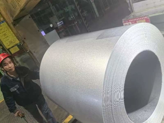 JISG3322 G550 콜드 롤 밸류움 스틸 코일 600mm - 1500mm 너비