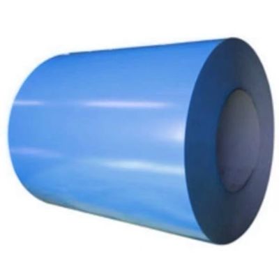 Z275 미리 칠한 진료 스틸 코일 / 잎 색상 코팅 스틸 핫 덤프 진료 스틸 코일