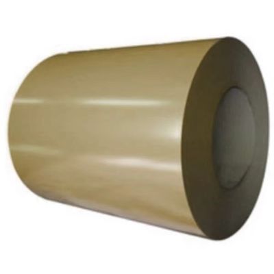 Z275 미리 칠한 진료 스틸 코일 / 잎 색상 코팅 스틸 핫 덤프 진료 스틸 코일