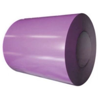 Z275 미리 칠한 진료 스틸 코일 / 잎 색상 코팅 스틸 핫 덤프 진료 스틸 코일