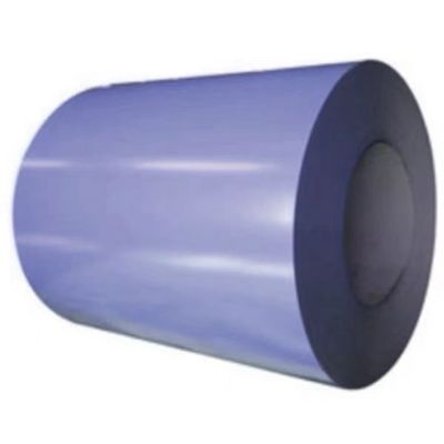 Z275 미리 칠한 진료 스틸 코일 / 잎 색상 코팅 스틸 핫 덤프 진료 스틸 코일