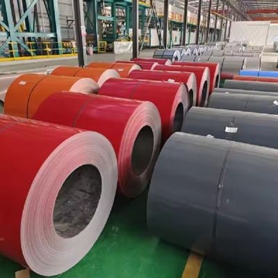 ASTM DX51D 건축 자재용 사전 도장 갈바륨 강판 코일 Z275