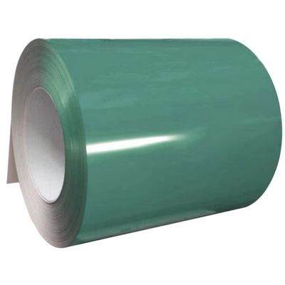 Z275 미리 칠한 진료 스틸 코일 / 잎 색상 코팅 스틸 핫 덤프 진료 스틸 코일