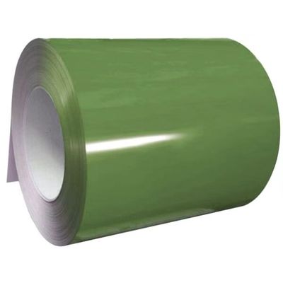 Z275 미리 칠한 진료 스틸 코일 / 잎 색상 코팅 스틸 핫 덤프 진료 스틸 코일