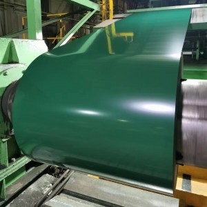 ASTM A755 전면 페인트 된 Galvalume 스틸 코일 PVDF 지붕 덮개