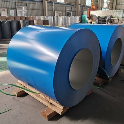 DX51D+Z 건설용 전면 페인팅 된 진열 철 코일