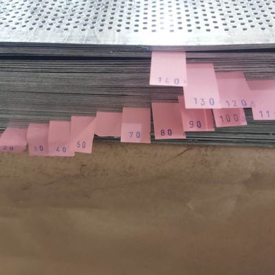 0.5mmX1219mmX2438mm GI 천공 시트 SGCC