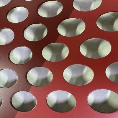 1600 밀리미터 하에 SGCH 장식 알루미늄 천공 시트