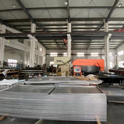 0.5mmX1200mmX2400mm 육각형 알루미늄 천공 시트