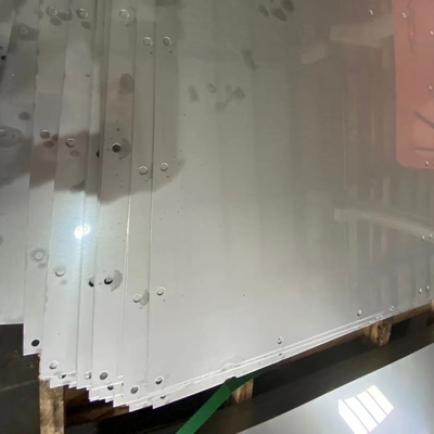 타원형 1800mm 너비 알루미늄 천공 시트 SGCC 등급