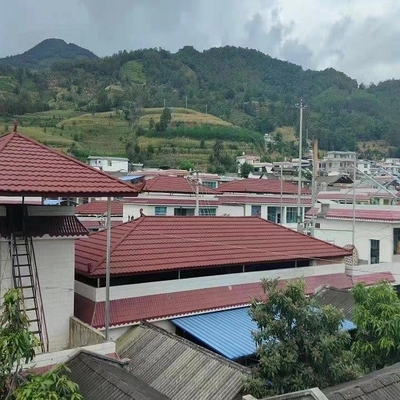 경량 돌 입히는 Galv 루핑 장, 직류 전기를 통한 금속 루핑 장