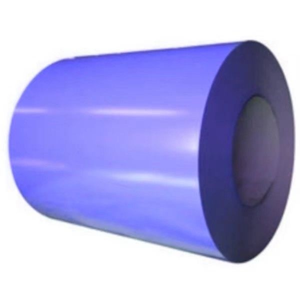 Z275 미리 칠한 진료 스틸 코일 / 잎 색상 코팅 스틸 핫 덤프 진료 스틸 코일