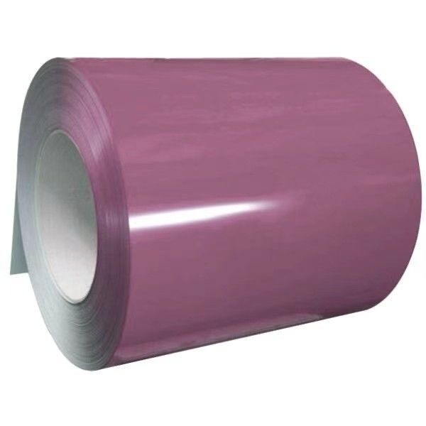 Z275 미리 칠한 진료 스틸 코일 / 잎 색상 코팅 스틸 핫 덤프 진료 스틸 코일