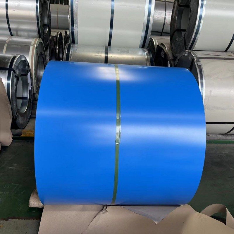 DX51D+Z 건설용 전면 페인팅 된 진열 철 코일