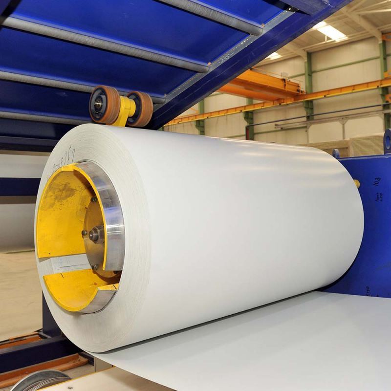 JIS G3312 프리페인트 갈바륨 강판 코일 0.6mm 두께 건축용