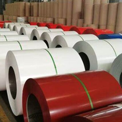 S550GD+AZ High Strength PPGL Galvalume Steel Coil For Solar Mounting Structures