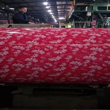 SPCC SPCD 색깔 입히는 루핑 장 PPGL 강철 coi 680mm 폭