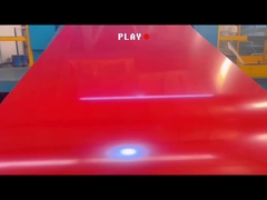 PPGL/PPGI 스틸 코일 체리 레드 AFP AKZO & PE 페인트 AZ80-AZ180G/m2