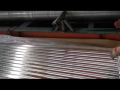 진열된 유선제철판 생산