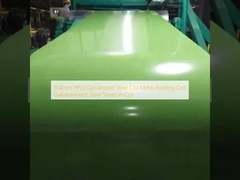 914mm PPGI 진열제 강철 코일 금속 지붕 코일 진열제 강철 잎 인 코일