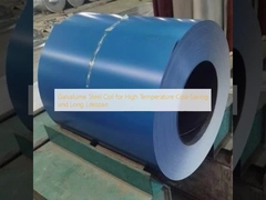 높은 온도 비용 절감 및 긴 수명을위한 Galvalume 강철 코일